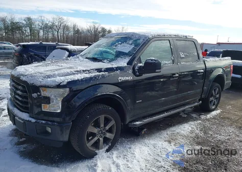 2016 Ford F-150 Xlt from USA, damaged, VIN 1FTEW1EG4GFA60340